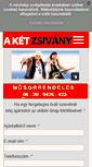 Mobile Screenshot of aketzsivany.hu