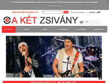 Tablet Screenshot of aketzsivany.hu